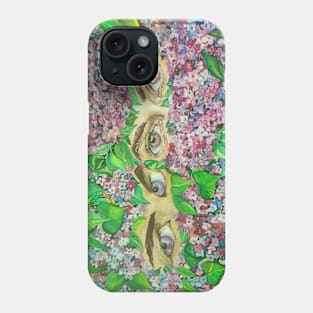 Lilac Vortex Oil Painting Phone Case