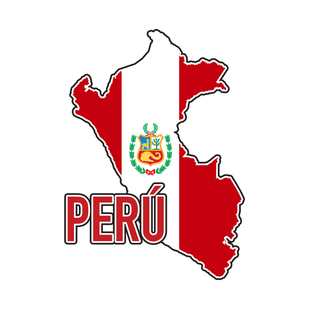 Mapa del Perú by verde