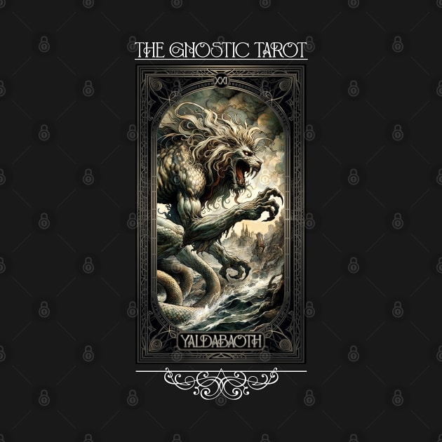 Gnostic Tarot Major Arcana - Yaldabaoth by AltrusianGrace