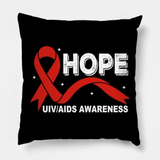 World Aids Day Costume Aids Hope HIV/AIDS Awareness Pillow