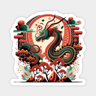 Year of the Dragon Chinese New Year 2024 Magnet