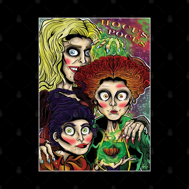 Witches At Play by Levys Artistry