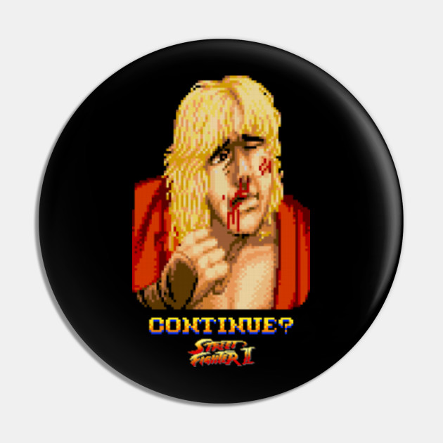 STREET FIGHTER KEN DEFEATED