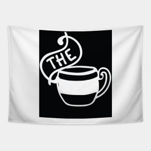 Hot Drink T-Shirt Hot Cup of Coffee Hot Tea Steamy Tapestry