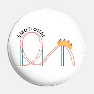 Emotional Rollercoaster Pin