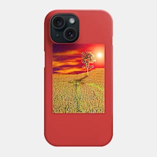 Sunset Tree Phone Case