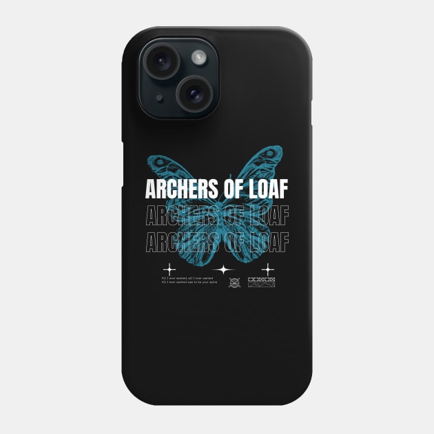 Archers Of Loaf // Butterfly Phone Case by Saint Maxima