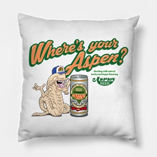 Where's Your Aspen? Pillow