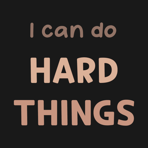 I can do hard things self love affirmations for kids by SmallestMoment