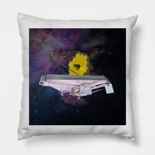 James Webb Space Telescope, artwork (C027/0590) Pillow