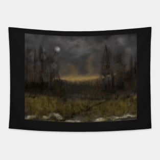 Falling Sun Tapestry