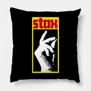 stax hand finger Pillow