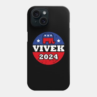 Vivek Ramaswamy 2024 - A New Wave in Presidential Politics Phone Case