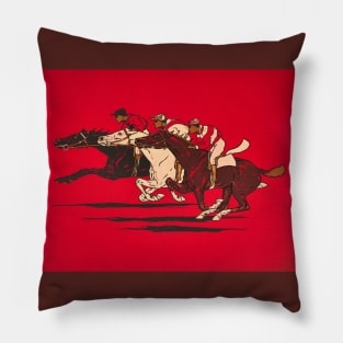 Horse Riders Pillow