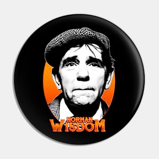 Norman Wisdom Inspired Design Pin