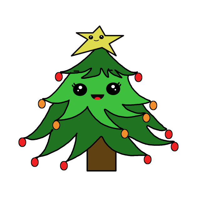 Cute Christmas Tree Lady by MrsCathyLynn