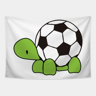 Turtle Soccer Reptile Lover Gift Tapestry