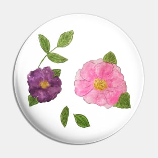 watercolour pink flowers watercolur pink flowers Pin