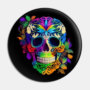 Sugar Skull Pin