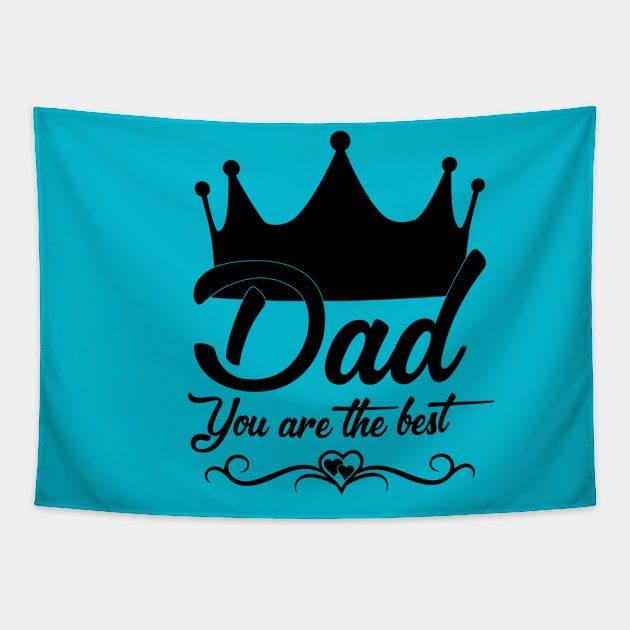 Father Day Tapestry by DJOU