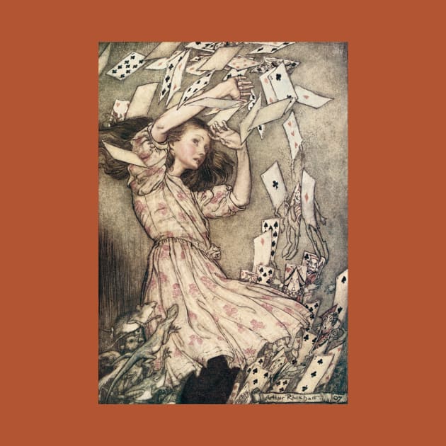 Alice’s Adventures in Wonderland by Arthur Rackham by MasterpieceCafe