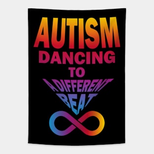 autism dancing to a diferent beat-04 Tapestry