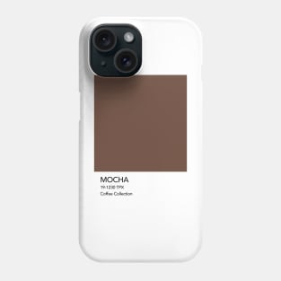 Mocha Coffee Pantone Colour Phone Case