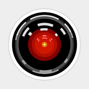 Hal 9000 - minimal style Magnet