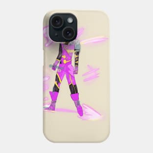 Solar Ranger Violet (Glow) Phone Case