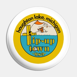 Houghton Lake Decal Pin