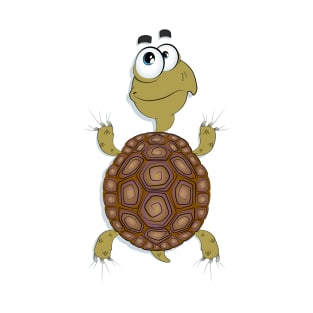 Funny Turtle Character T-Shirt