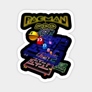 PacMan 3 DDD Magnet