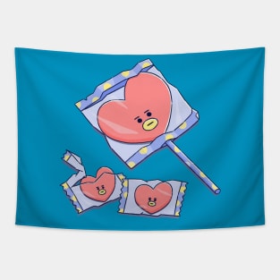 BT21 Tata Candy Tapestry