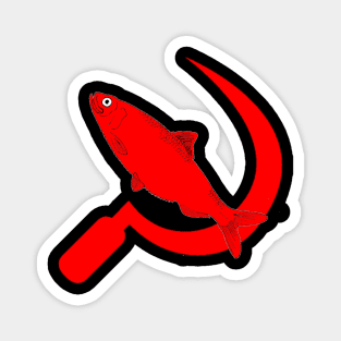 Red red herring Magnet