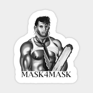 Mask4Mask Bubba Magnet