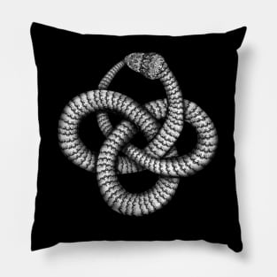 Ouroboros - Celtic Knot Pillow