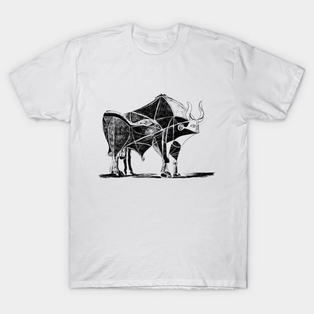 Pablo Picasso the Bull T-shirt Men's and Women's -  Ireland