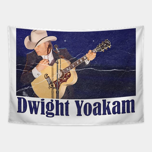 Dwight Yoakam Tapestry by Kaine Ability