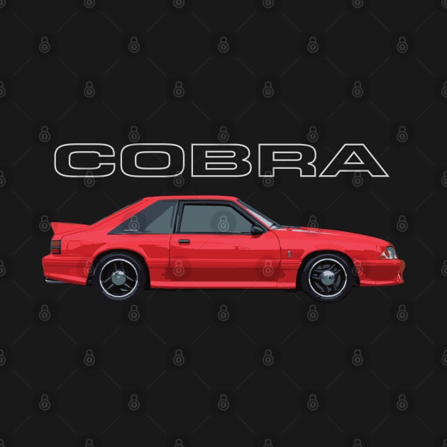 93 Mustang GT 5.0L V8 Fox Body Cobra R Performance Red Supercharged USA by cowtown_cowboy