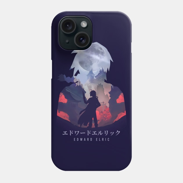 Edward - Dark Illusion Phone Case by The Artz