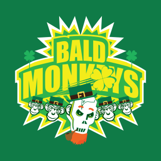 Bald Monkey St. Patricks Day T-Shirt