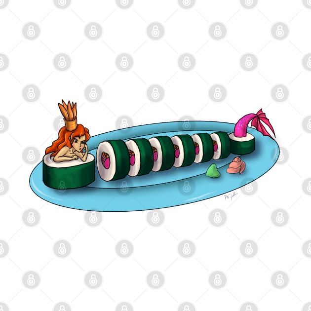 Sushi Mermaid! by kaemcspadden@gmail.com