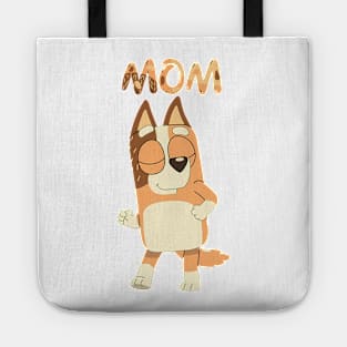 Bluey Mom Brown Tote