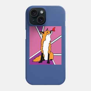 Sweet Retro Vintage Cartoon Fox Phone Case