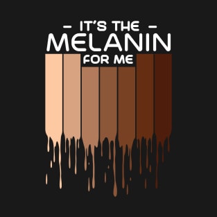 Melanin Poppin African American Queen T-Shirt
