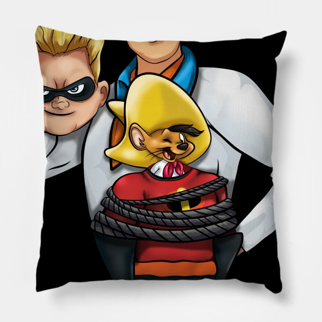 Who do we have here? Pillow by the house of parodies