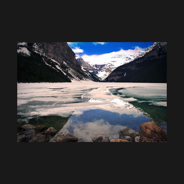 Lake Louise Victoria Glacier Alberta Canada by AndyEvansPhotos