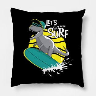 Let's Go To The Surf Pillow