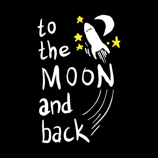 To The Moon And Back by VintageArtwork