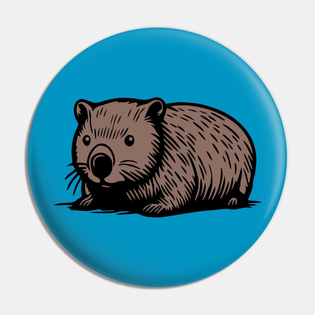 Wombat Pin by KayBee Gift Shop